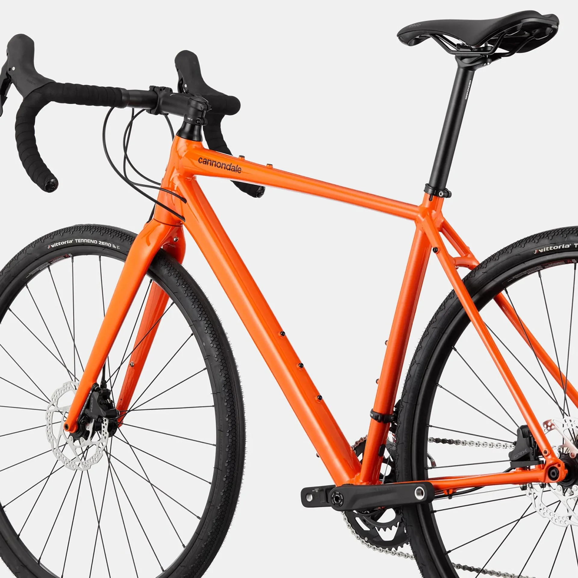 Bicicleta Gravel HEAD Picton 1.0 - Cuadro De Aluminio, 58", Cambio Shimano 20 Velocidades, Color Naranja Mate
