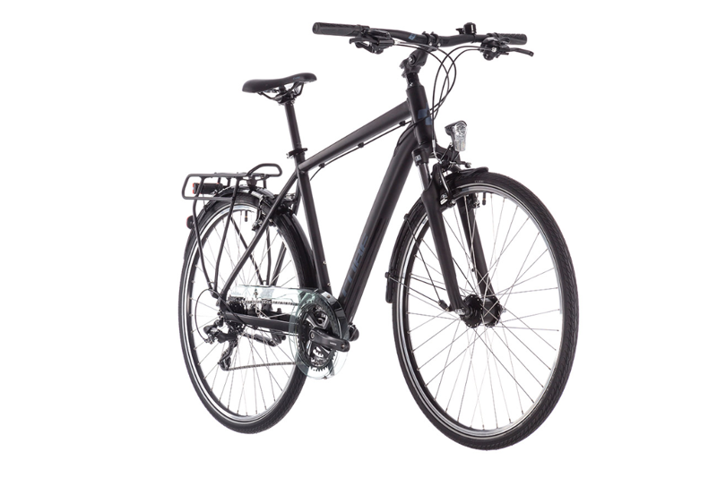 Cube Touring Hybrid Bike 2019 Black-1