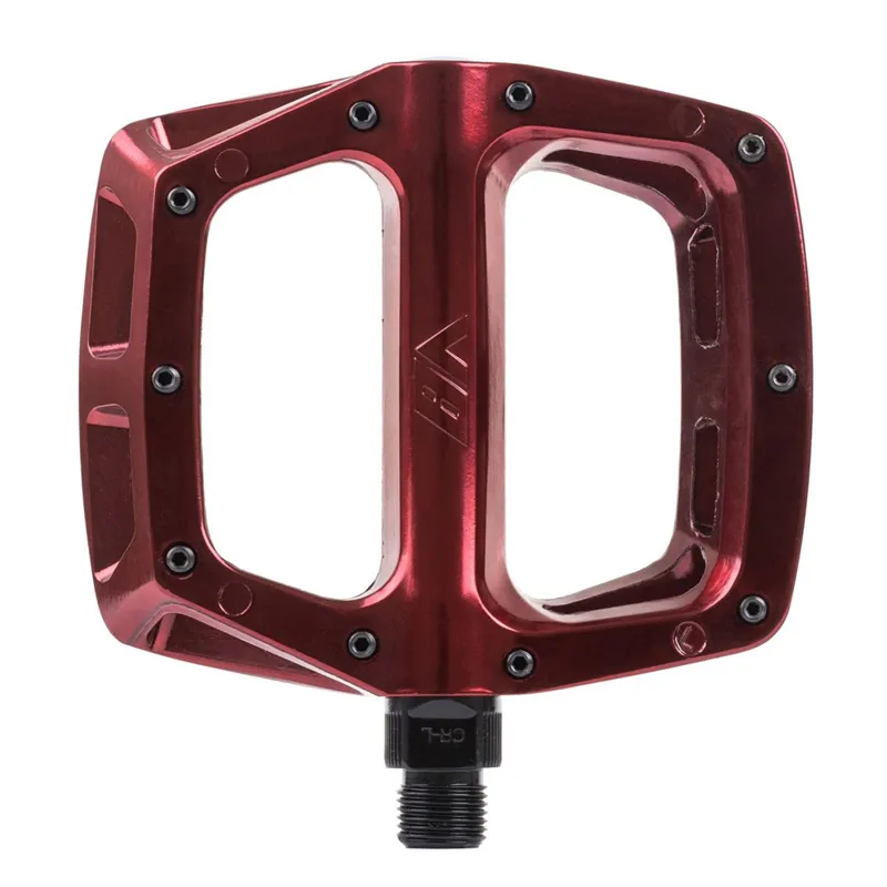 DMR V8 V2 Platform Pedals Electric Red