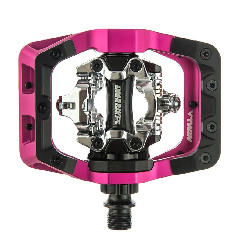DMR V-Twin Dual Sided Clip In MTB Pedals Magenta