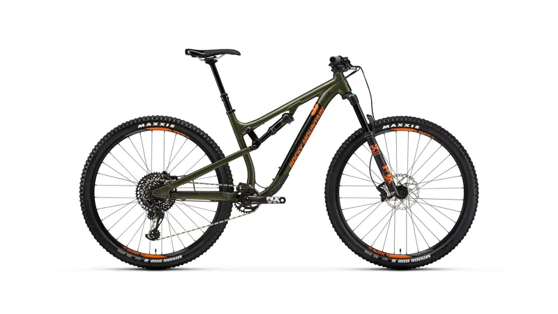 Rocky Mountain Instinct A50 29er FS Mountain Bike Tank Green/Orange