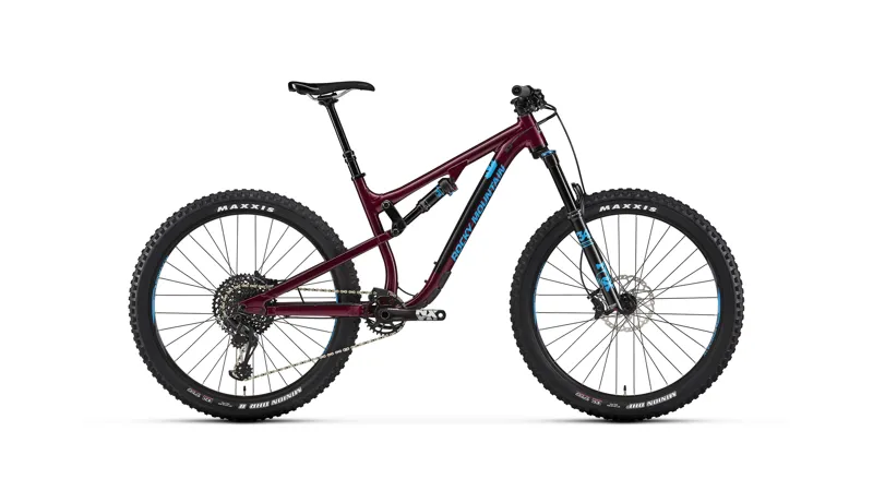 Rocky Mountain Pipeline A50 27.5+ FS Mountain Bike 2019 Blood/Black
