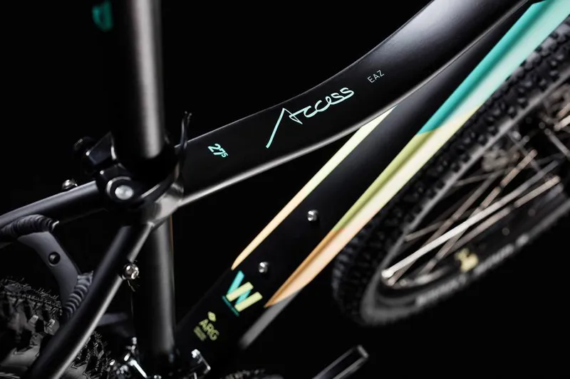Cube Access WS EAZ 27.5 Womens Hardtail Mountain Bike 2018 Black-4