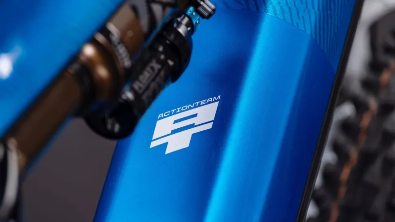 Cube Stereo Hybrid One44 HPC Action Team Electric Bike 2026 Blue-3