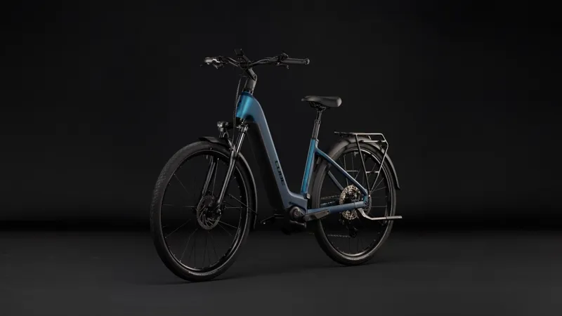 Cube Touring Hybrid Pro 800 Easy Entry Electric Bike 2027 Electric Blue/Prizm-9