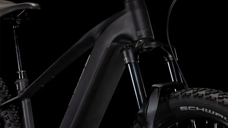 Cube Reaction Hybrid Race 800 Electric Mountain Bike 2025 Black-1