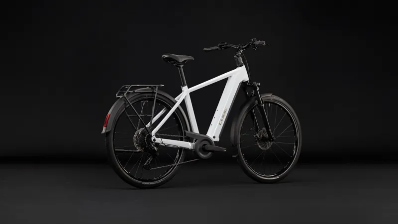 Cube Touring Hybrid One 600 Electric Bike 2027 Metallic White/Chrome-7
