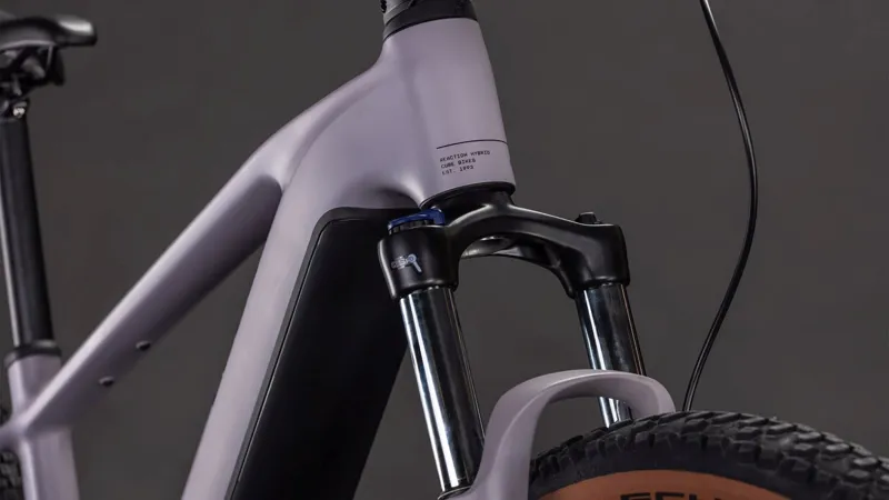 Cube Reaction Hybrid Performance 600 Electric Bike 2026 Plum Grey-1