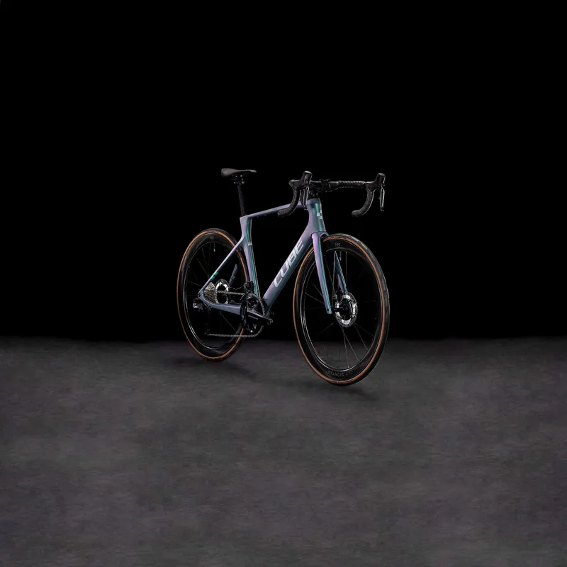 Cube Agree C:62 Pro Road Bike 2025 Polar Light/Aqua Green-5