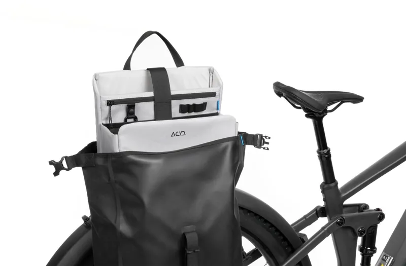 Acid Organizer Insert For 15 L Pannier Bags Grey-2