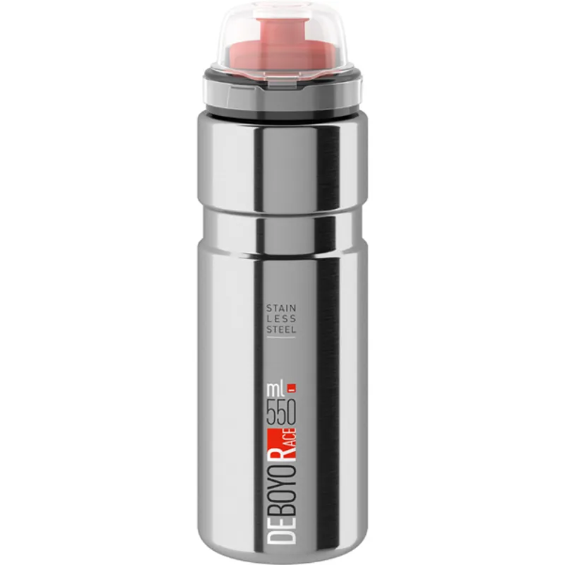 Elite Deboyo Race 550ml Vacuum Drinks Bottle Silver