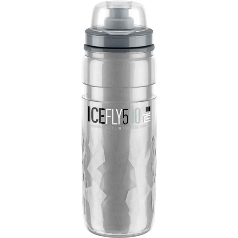 Elite IceFly 650ml Drinks Bottle Silver