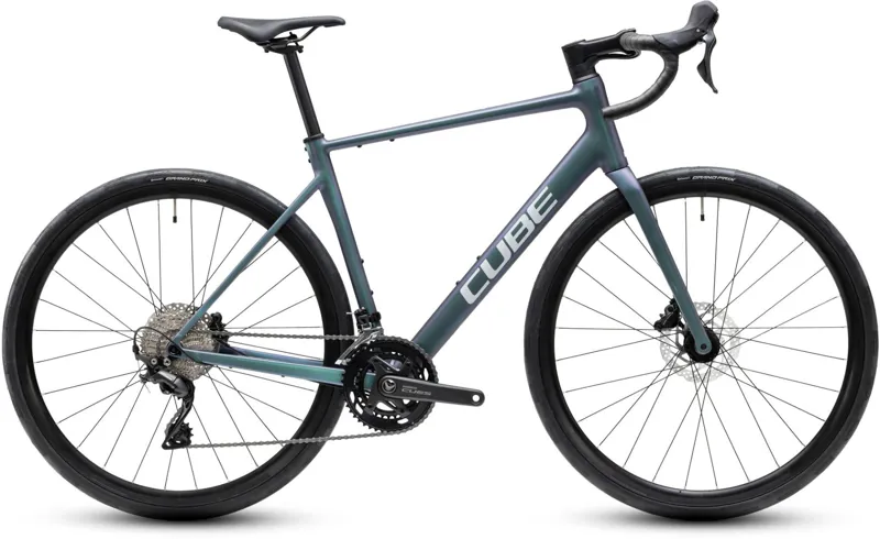 Cube Attain Race 2027 Smaragd Grey/White Road Bike