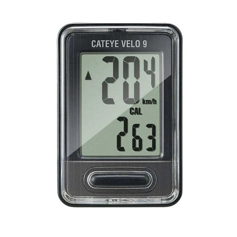 Cateye Velo 9 Wired Computer Black