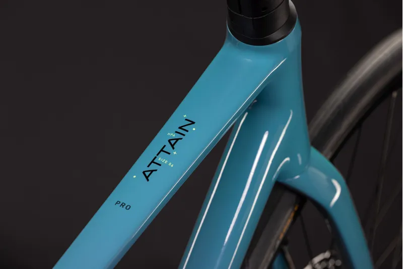 Cube Attain Pro Road Bike 2027 Surf Blue/Black-2