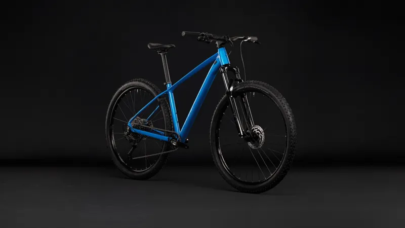 Cube Aim Pro Hardtail Mountain Bike 2027 Topas Blue/Blue-9