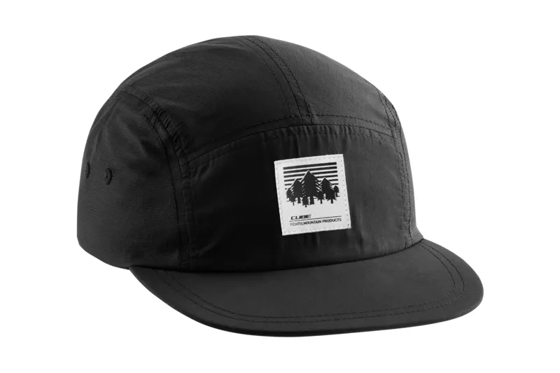Cube 5 Panel Cap Black