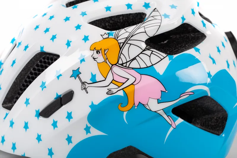 Cube Fink Childs Cycling Helmet White/Fairy-1