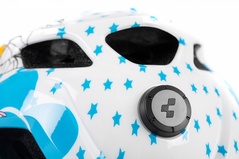 Cube Fink Childs Cycling Helmet White/Fairy-3