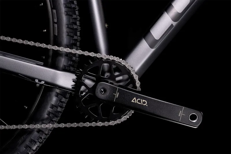 Cube Aim EX Hardtail Mountain Bike 2022 Grey/Red-1