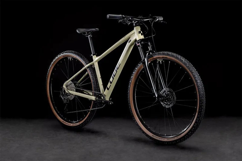 Cube Aim EX Hardtail Mountain Bike 2022 Desert/Black-1