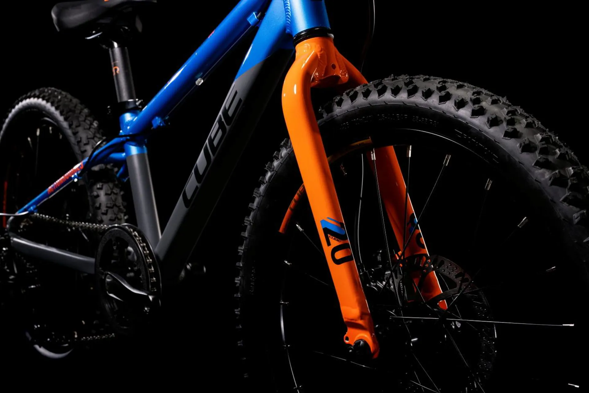 Cube Acid 200 Disc 20in Kids Bike ActionTeam Blue/Orange - Main Image