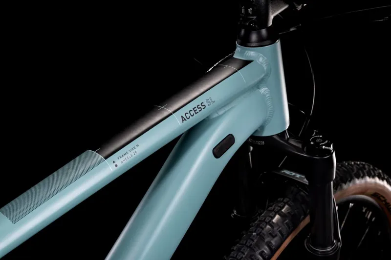 Cube Access WS SL Womens Hardtail Mountain Bike 2022 Old Mint/Black-4