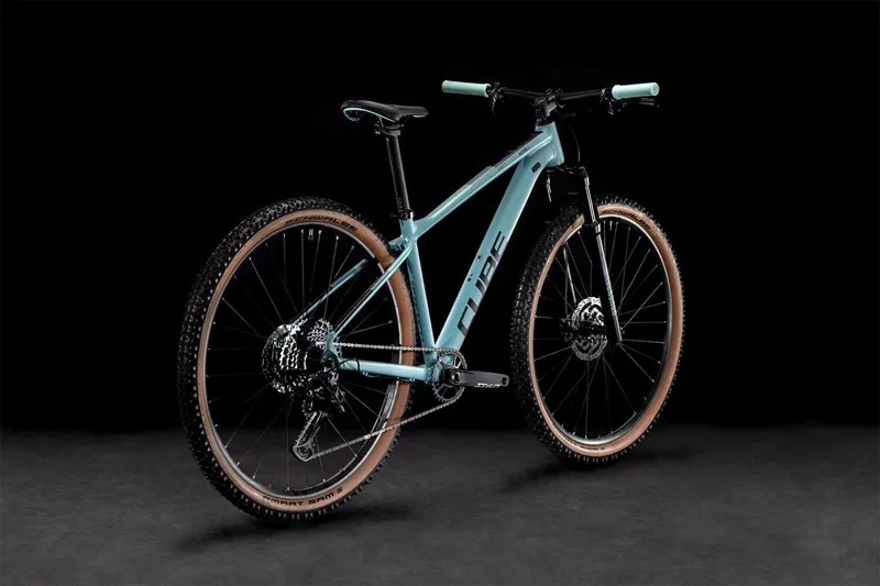 Cube Access WS SL Womens Hardtail Mountain Bike 2022 Old Mint/Black-5