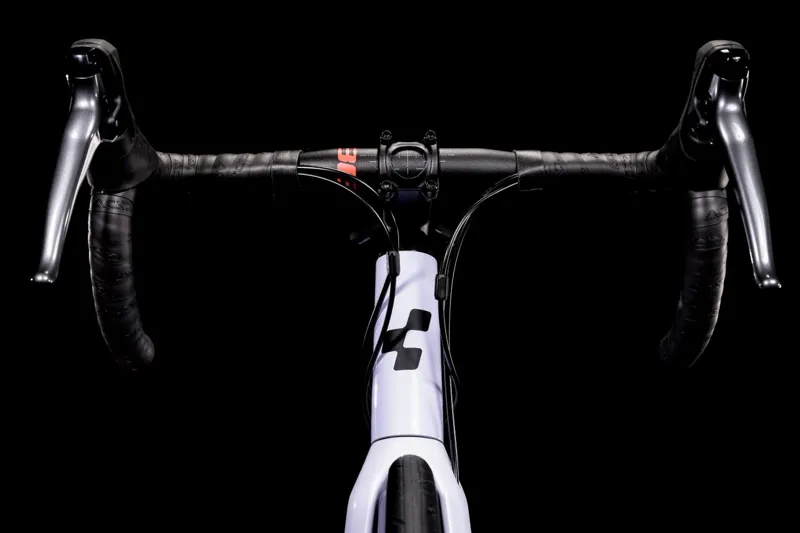 Cube Axial WS Womens Road Bike 2022 Violet White/Coral-2