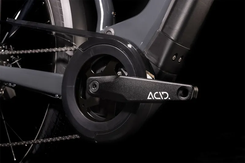 Cube Touring Hybrid One 500 Trapeze Electric Bike 2022 Grey/Blue -1