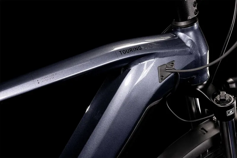 Cube Touring Hybrid Pro 500 Electric Hybrid Bike 2022 Grey/Black-4