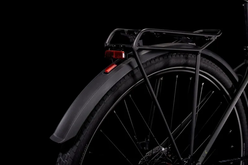 Cube Travel Pro Trapeze Hybrid Bike 2022 Black/Green-2