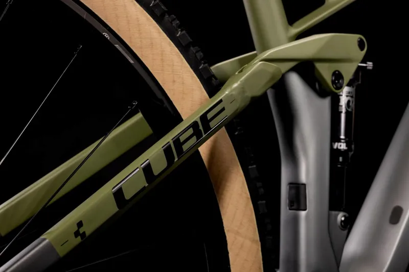 Cube Stereo 120 HPC TM 29 Mountain Bike 2022 Flash Grey/Green-2