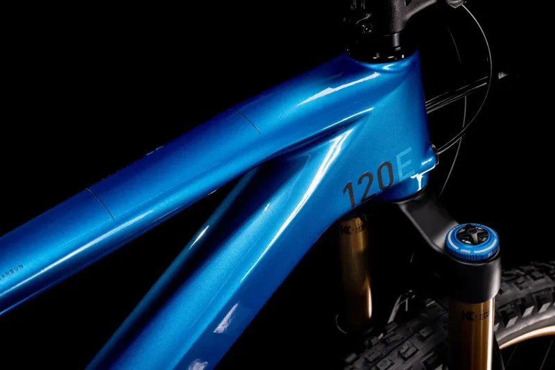 Cube Stereo 120 HPC EX 29 Full Suspension Mountain Bike 2022 Metal Blue/Blue -5