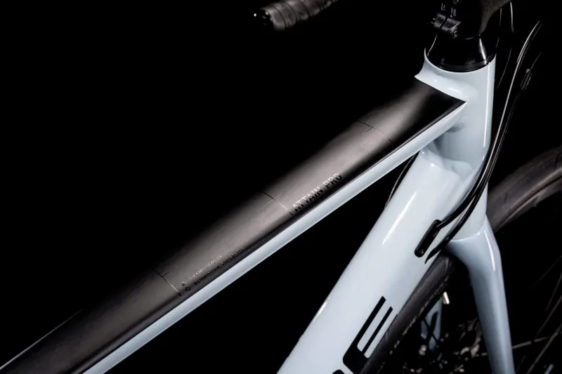 Cube Attain Pro Road Bike 2022 Sky Grey/Black-1