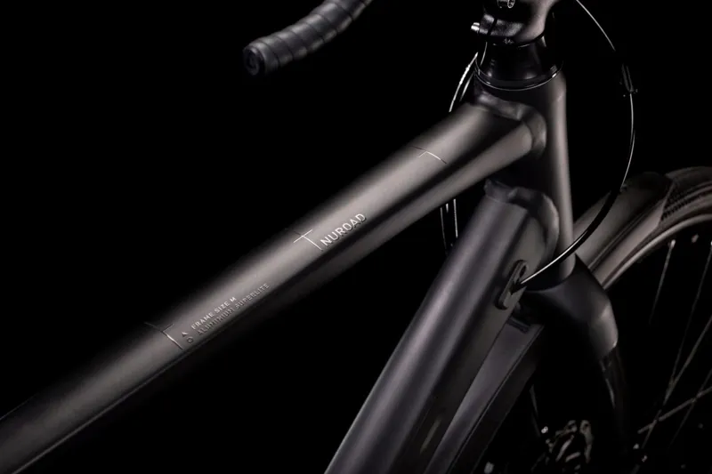 Cube Nuroad FE Gravel Adventure Bike Black/Metal Grey -4