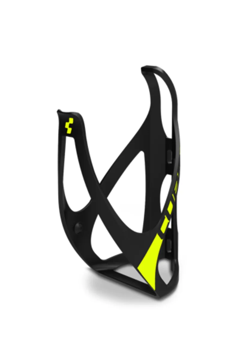 Cube Bottle Cage HPP Matt Black/Flash Yellow