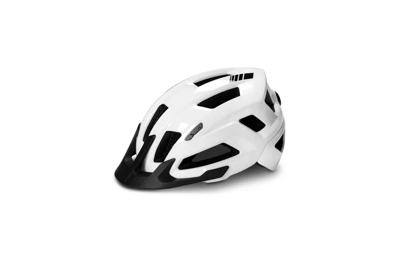Cube Steep All Terrain Helmet Glossy White