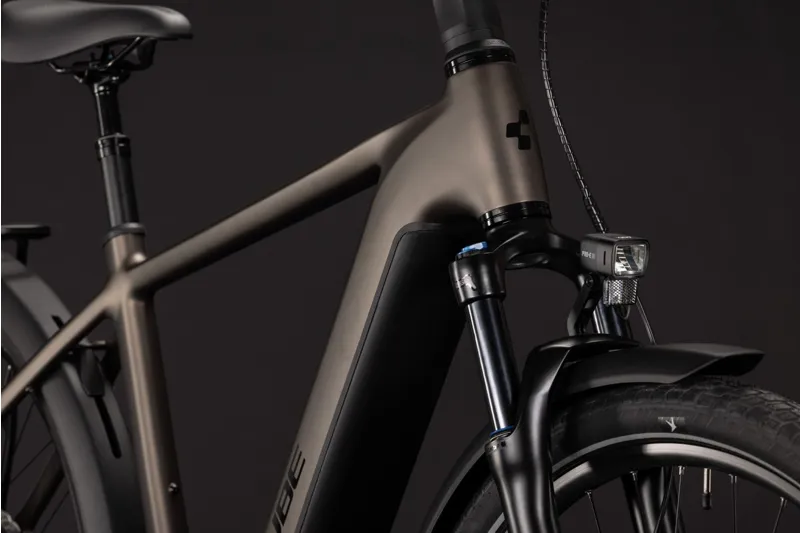 Cube Touring Hybrid Pro 800 Electric Bike 2027 Metallic Umbra/Black -1