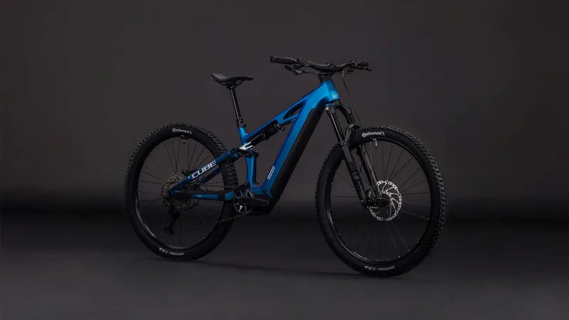 Cube Stereo Hybrid One44 HPC SLX 800 Electric Bike 2026 Nebula/White-5