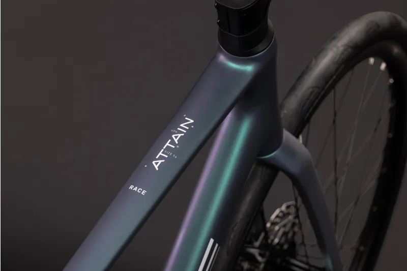 Cube Attain Race 2027 Smaragd Grey/White Road Bike-1
