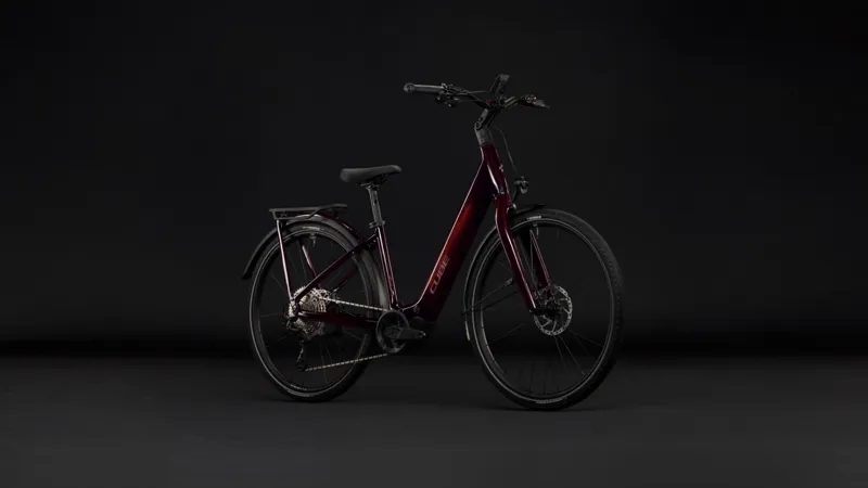 Cube Kathmandu Hybrid C:62 SLX 400X Easy Entry Electric Bike 2027 Liquid Red-7