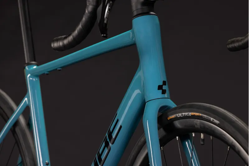 Cube Attain Pro Road Bike 2027 Surf Blue/Black-1