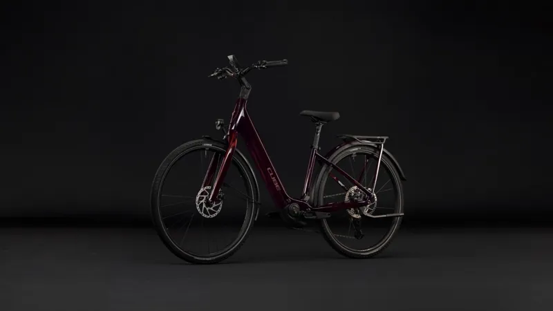 Cube Kathmandu Hybrid C:62 SLX 400X Easy Entry Electric Bike 2027 Liquid Red-10