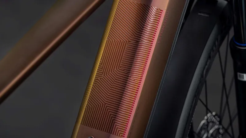 Cube Kathmandu Hybrid Pro 800 Electric Bike 2026 Sunglow/Chrome-3