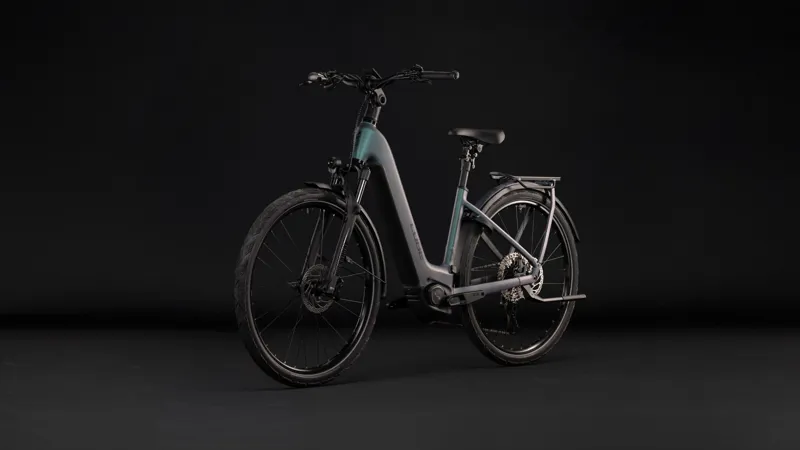 Cube Kathmandu Hybrid Pro 800 Easy Entry Electric Bike 2027 Smaragd Grey-8