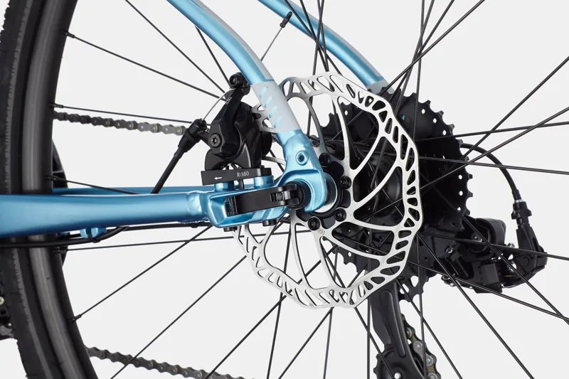 Cannondale Quick CX 4 Womens Hybrid Bike Alpine Blue-4