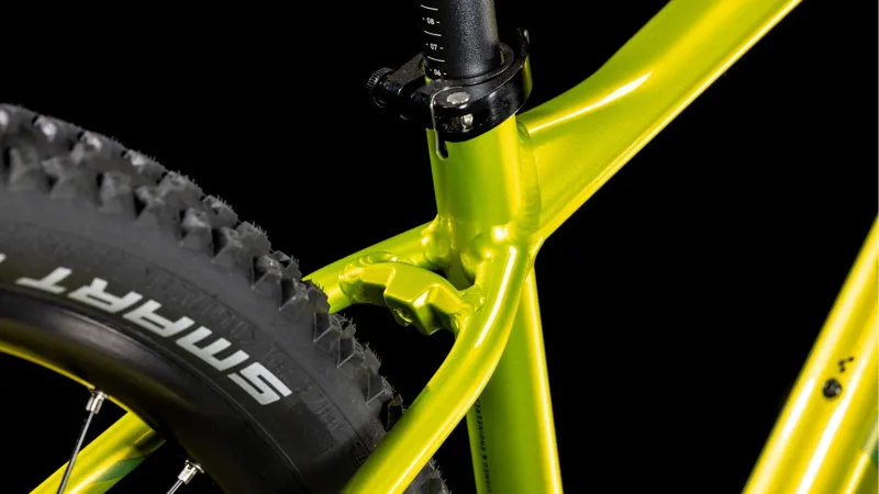 Cube Aim SLX Hardtail Mountain Bike 2025 Flash Lime/Juniper-5