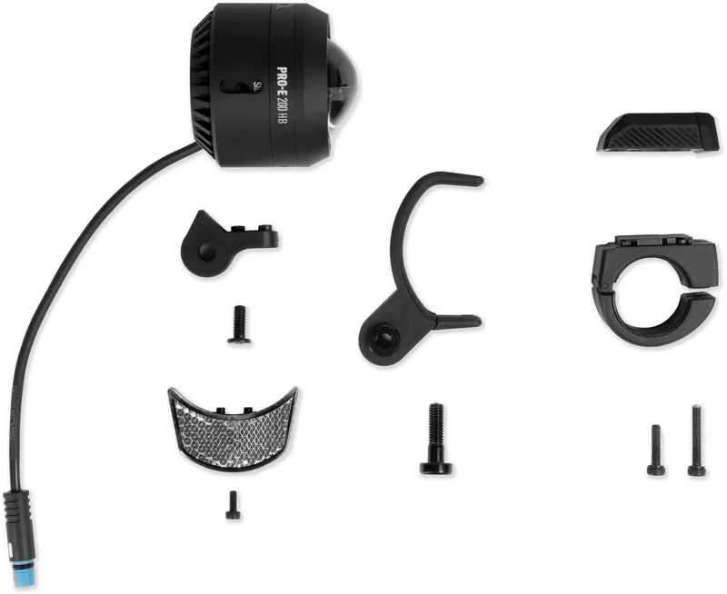 Acid E-Bike Front Light PRO-E 200 Hibeam X- Connect Black Onesize-8