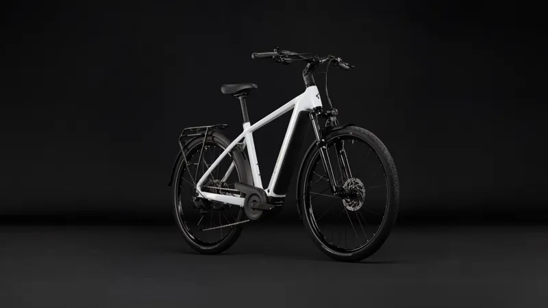 Cube Touring Hybrid One 600 Electric Bike 2027 Metallic White/Chrome-6